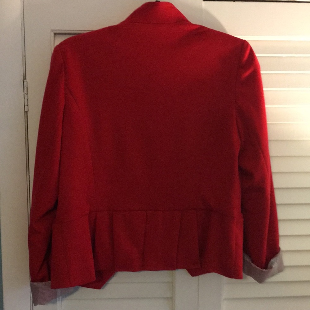 Red blazer - Picture 4 of 4